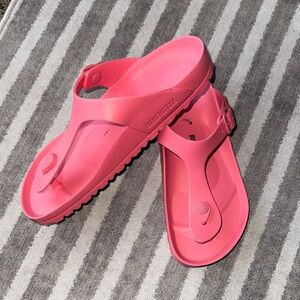 Birkenstock Gizeh EVA Thong Sandals - Hot Pink